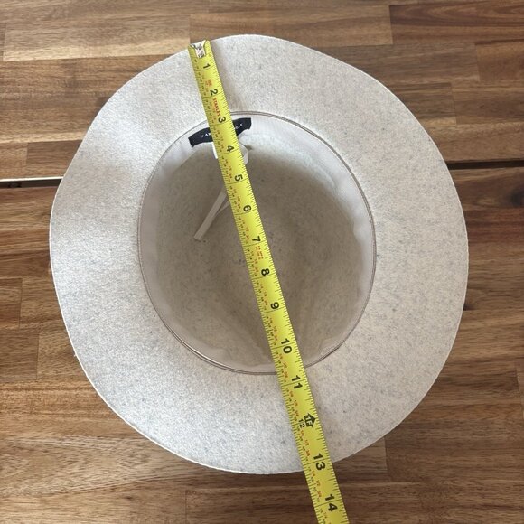 Anthropologie Wool Women’s Hat Minimalist Boho Preppy Capsule Autumn Western - Picture 8 of 15